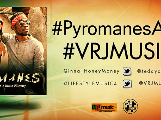 Participe au #PyromanesAsk avec Inna Money & Teddy Doherty via l'hashtag #VRJMUSIC 